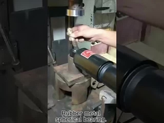 Busti di alta qualità applicati per cuscinetti sferici di gomma metallica