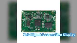 Display intelligente per locomotive certificato EN50155